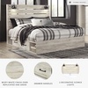 image:imageSignature Design by Ashley Drystan Rustic 2 Drawer Nightstand USBCCream