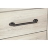 image:imageSignature Design by Ashley Drystan Rustic 2 Drawer Nightstand USBCCream