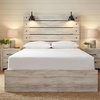 image:imageSignature Design by Ashley Drystan Rustic 2 Drawer Nightstand USBCCream