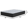 image:imageSignature Design by Ashley Elite Springs Plush 14 Inch Memory Foam Hybrid Mattress with Edge Support for Pressure Relief Queen FiberglassFree Mattress in A BoxTwin