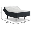 image:imageSignature Design by Ashley Hybrid 1300 13 Inch Plush Gel Memory Foam Mattress with Edge Support for Pressure Relief Queen FiberglassFree Mattress in A BoxCalifornia King