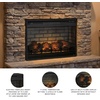 image:imageSignature Design by Ashley Infrared Electric Fireplace Insert for TV StandLarge