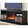 image:imageSignature Design by Ashley Infrared Electric Fireplace Insert for TV StandStandard