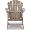 image:imageSignature Design by Ashley Karson City HDPE Adirondack Chair GreenBeige