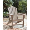 image:imageSignature Design by Ashley Karson City HDPE Adirondack Chair GreenBeige