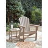 image:imageSignature Design by Ashley Karson City HDPE Adirondack Chair GreenBeige