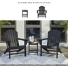 image:imageSignature Design by Ashley Karson City HDPE Adirondack Chair GreenBlack