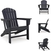 image:imageSignature Design by Ashley Karson City HDPE Adirondack Chair GreenBlack