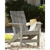 image:imageSignature Design by Ashley Karson City HDPE Adirondack Chair GreenGrey