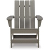 image:imageSignature Design by Ashley Karson City HDPE Adirondack Chair GreenGrey