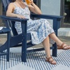 image:imageSignature Design by Ashley Karson City HDPE Adirondack Chair GreenNavy Blue