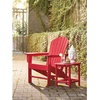 image:imageSignature Design by Ashley Karson City HDPE Adirondack Chair GreenRed