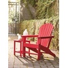image:imageSignature Design by Ashley Karson City HDPE Adirondack Chair GreenRed