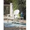 image:imageSignature Design by Ashley Karson City HDPE Adirondack Chair GreenWhite