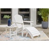 image:imageSignature Design by Ashley Karson City HDPE Adirondack Chair GreenWhite