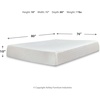 image:imageSignature Design by Ashley Memory Foam Mattress in a Box California KingKing
