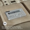 image:imageSignature Design by Ashley NextGen DuraPella Power Reclining Sofa SandBeige