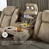 image:imageSignature Design by Ashley NextGen DuraPella Power Reclining Sofa SandBeige