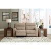 image:imageSignature Design by Ashley NextGen DuraPella Power Reclining Sofa SandBeige