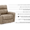 image:imageSignature Design by Ashley NextGen DuraPella Power Reclining Sofa SandBeige