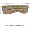 image:imageSignature Design by Ashley NextGen DuraPella Power Reclining Sofa SandBeige