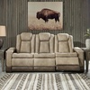 image:imageSignature Design by Ashley NextGen DuraPella Power Reclining Sofa SandBeige