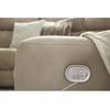 image:imageSignature Design by Ashley NextGen DuraPella Power Reclining Sofa SandBeige