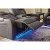 image:imageSignature Design by Ashley NextGen DuraPella Power Reclining Sofa SandDark Gray