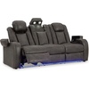 image:imageSignature Design by Ashley NextGen DuraPella Power Reclining Sofa SandDark Gray