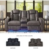image:imageSignature Design by Ashley NextGen DuraPella Power Reclining Sofa SandDark Gray