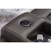 image:imageSignature Design by Ashley NextGen DuraPella Power Reclining Sofa SandDark Gray