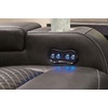 image:imageSignature Design by Ashley NextGen DuraPella Power Reclining Sofa SandDark Gray