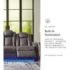 image:imageSignature Design by Ashley NextGen DuraPella Power Reclining Sofa SandDark Gray