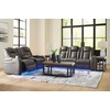 image:imageSignature Design by Ashley NextGen DuraPella Power Reclining Sofa SandDark Gray