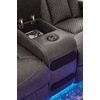 image:imageSignature Design by Ashley NextGen DuraPella Power Reclining Sofa SandDark Gray