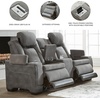image:imageSignature Design by Ashley NextGen DuraPella Power Reclining Sofa SandGrey