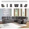 image:imageSignature Design by Ashley NextGen DuraPella Power Reclining Sofa SandGrey
