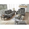 image:imageSignature Design by Ashley NextGen DuraPella Power Reclining Sofa SandGrey