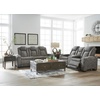 image:imageSignature Design by Ashley NextGen DuraPella Power Reclining Sofa SandGrey
