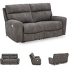 image:imageSignature Design by Ashley NextGen DuraPella Power Reclining Sofa SandGrey
