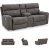 image:imageSignature Design by Ashley NextGen DuraPella Power Reclining Sofa SandGrey