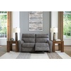 image:imageSignature Design by Ashley NextGen DuraPella Power Reclining Sofa SandGrey
