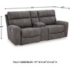 image:imageSignature Design by Ashley NextGen DuraPella Power Reclining Sofa SandGrey