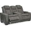 image:imageSignature Design by Ashley NextGen DuraPella Power Reclining Sofa SandGrey