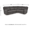 image:imageSignature Design by Ashley NextGen DuraPella Power Reclining Sofa SandGrey