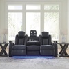 image:imageSignature Design by Ashley NextGen DuraPella Power Reclining Sofa SandNavy