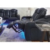 image:imageSignature Design by Ashley NextGen DuraPella Power Reclining Sofa SandNavy