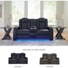 image:imageSignature Design by Ashley NextGen DuraPella Power Reclining Sofa SandNavy