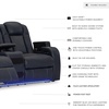 image:imageSignature Design by Ashley NextGen DuraPella Power Reclining Sofa SandNavy
