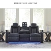 image:imageSignature Design by Ashley NextGen DuraPella Power Reclining Sofa SandNavy